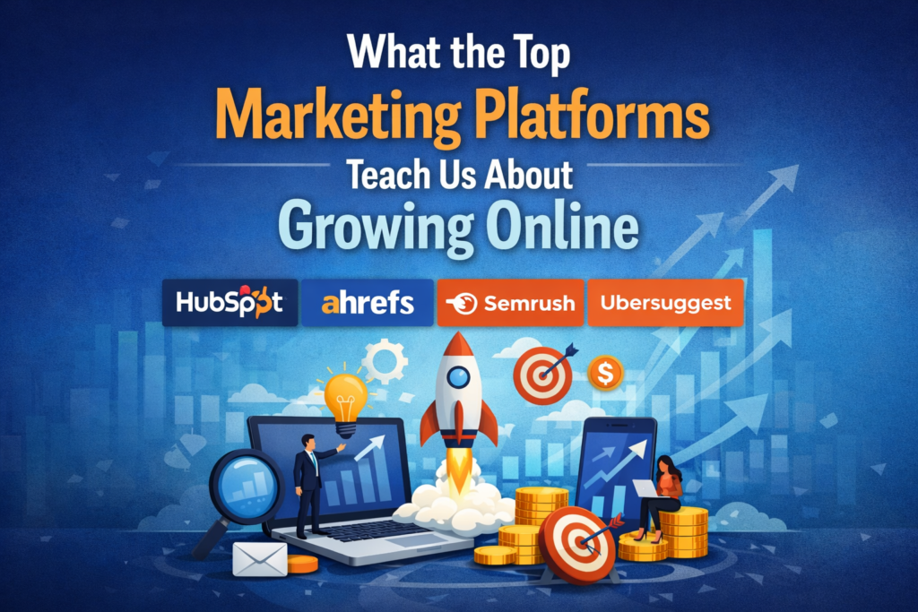 What the Top Marketing Platforms Teach Us About Growing Online
