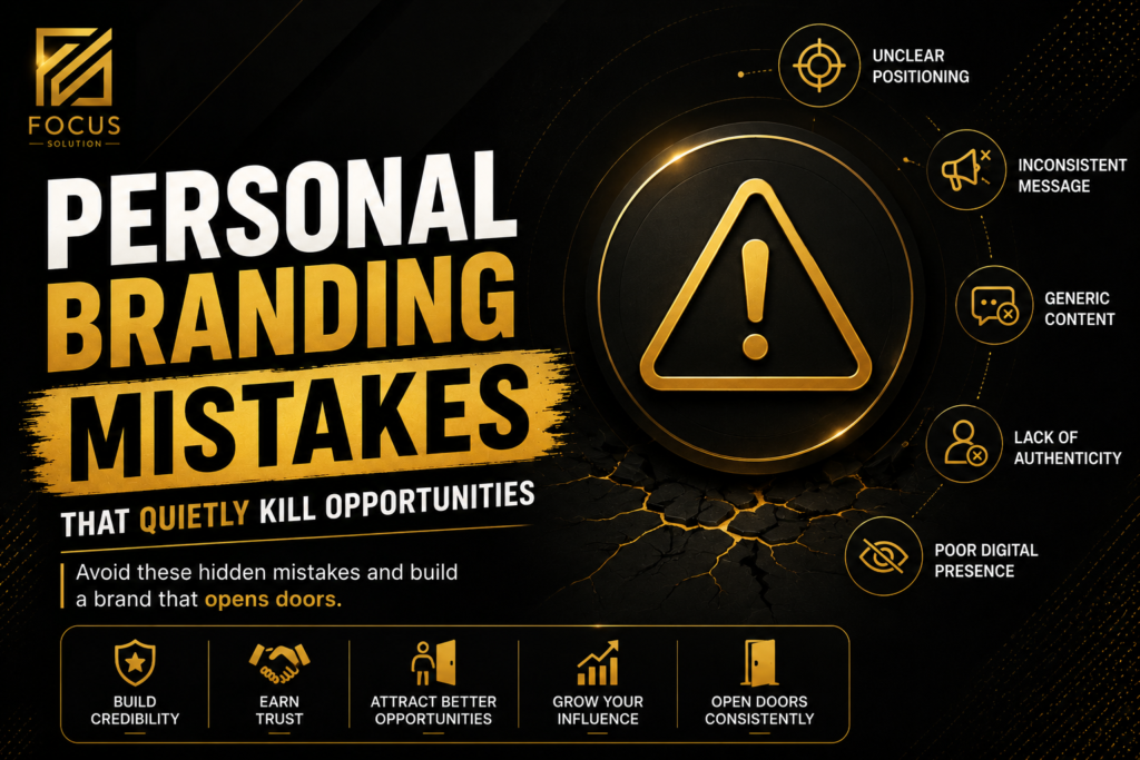 Personal Branding Mistakes