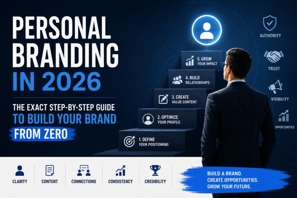 Personal branding is the process of intentionally shaping how people perceive your expertise, credibility, and value online. It's not about becoming an influencer. It's about becoming known for something specific.