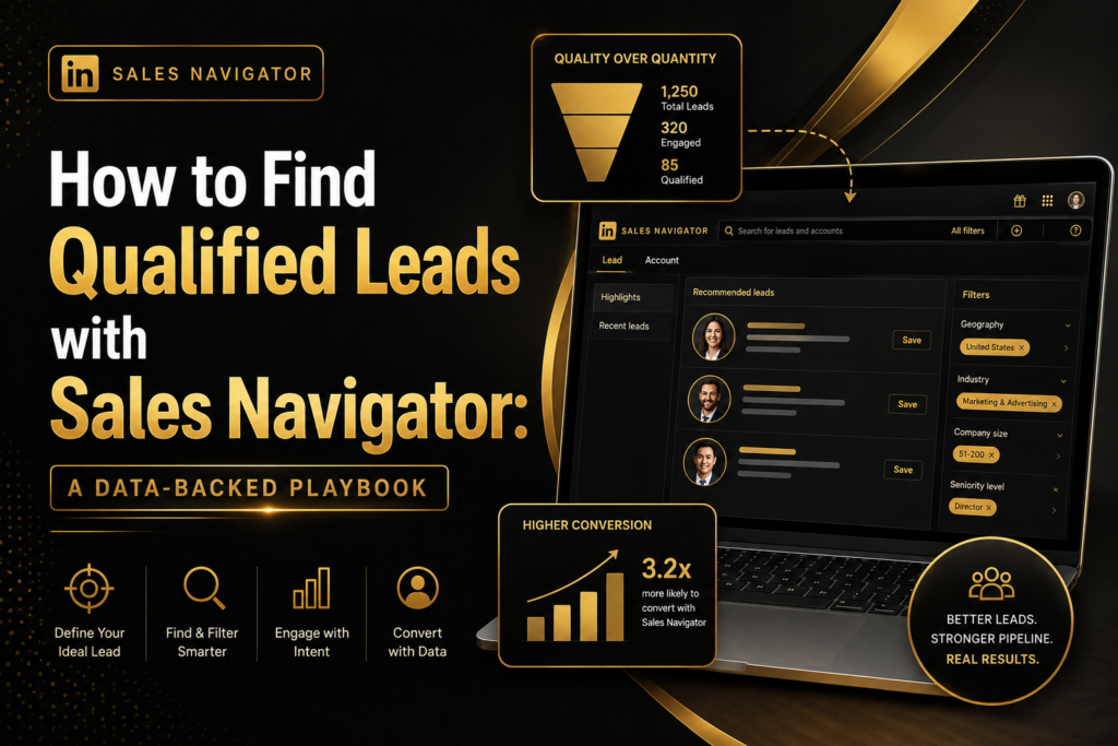 qualified leads with Sales Navigator